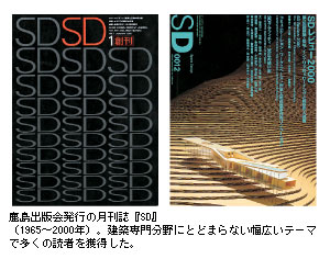 鹿島出版会発行の月刊誌『SD』