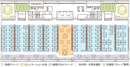 オフィス平面図（3F）