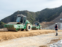 写真：ダム現場