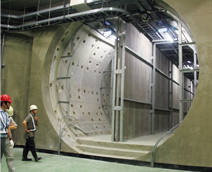 図版：完成したシールドトンネル
