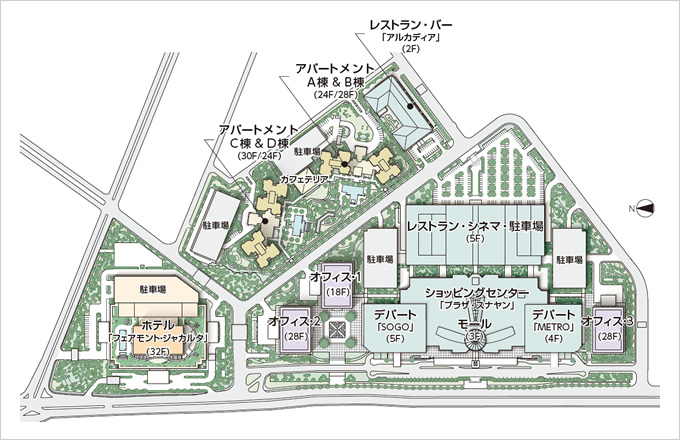 図版：「スナヤン・スクエア」