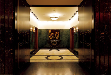 図版：メインロビー（2階）エレベーターホール