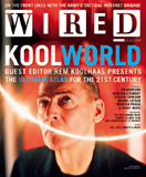 図版：雑誌『WIRED』2003年6月号。この号のゲストエディターを務めたレム・コールハースが表紙を飾る