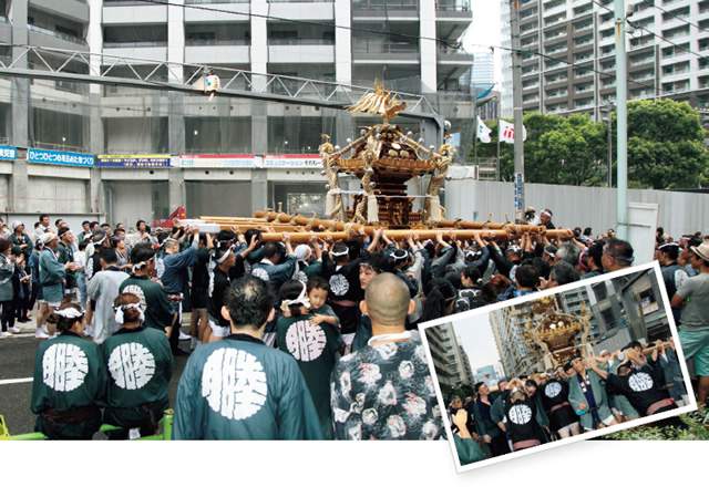 写真：地域と共に─住吉神社大祭