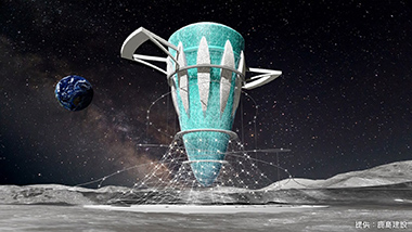 図版：宇宙建築（ルナグラス）