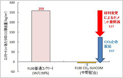 CO<sub>2</sub>-SUICOM̐ɂCO<sub>2</sub>팸