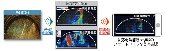 画像解析による剥落危険箇所の検出