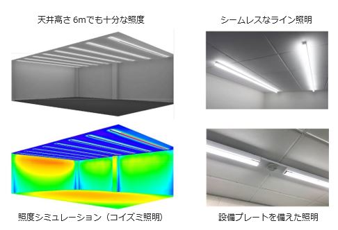 照度と照明の比較