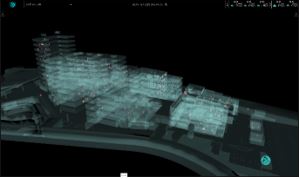 空間情報データ連携基盤「3D K-Field」の表示画面