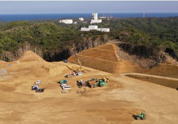 JAXA種子島宇宙センター造成現場