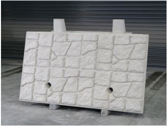 CO2-SUICOM（E）を用いた大型ブロック擁壁"
