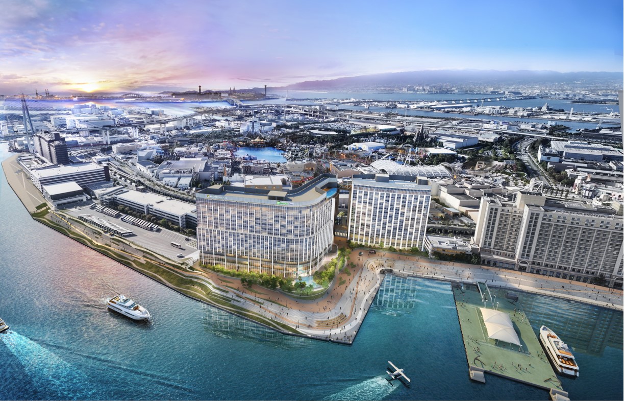 図版：Osaka Sakurajima Resort」プロジェクト　完成イメージ