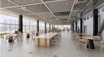 図版：増築部の室内