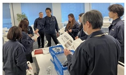 図版：災害復旧活動拠点の設置（本社）