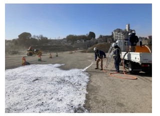 MAK.ドーロの散布状況