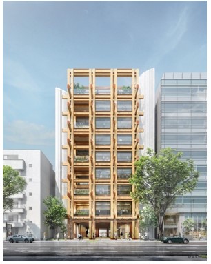 図版：新東北支店ビル外観