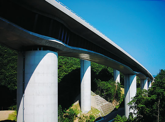 第二名神高速道路 土立谷橋・取谷橋・鍛冶屋敷橋