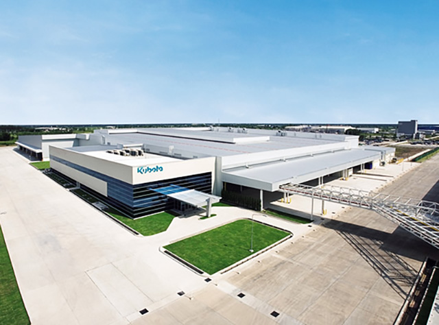 サイアムクボタ コンバイン工場