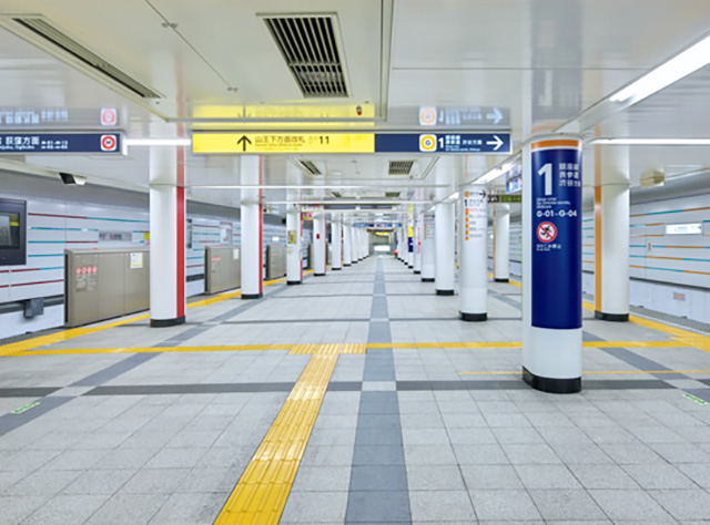 東京メトロ 赤坂見附駅乗降場ほか改良建築工事