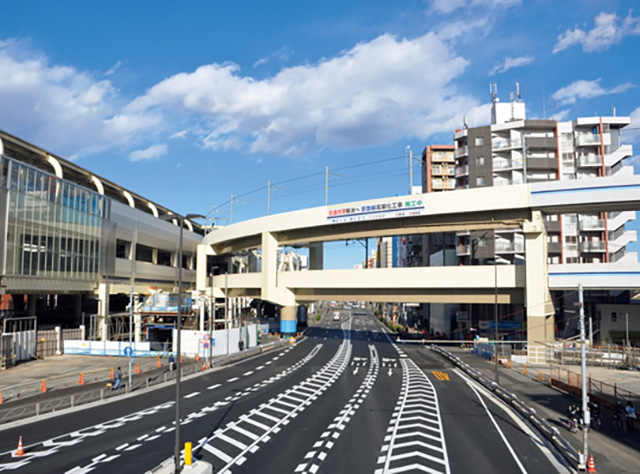 京急蒲田駅付近連続立体交差事業 第4工区工事