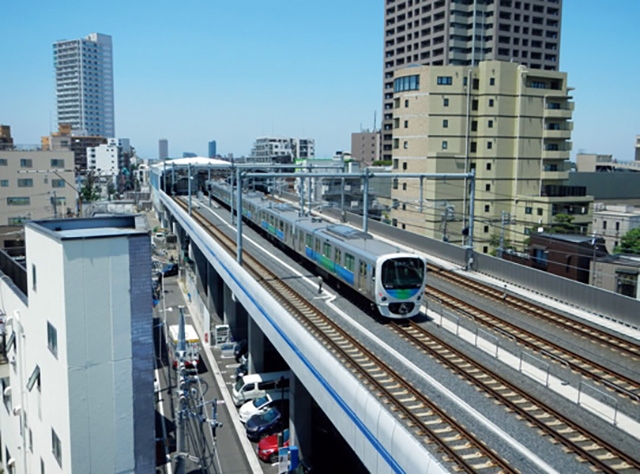 西武鉄道池袋線 石神井公園付近連続立体交差化工事 第2工区