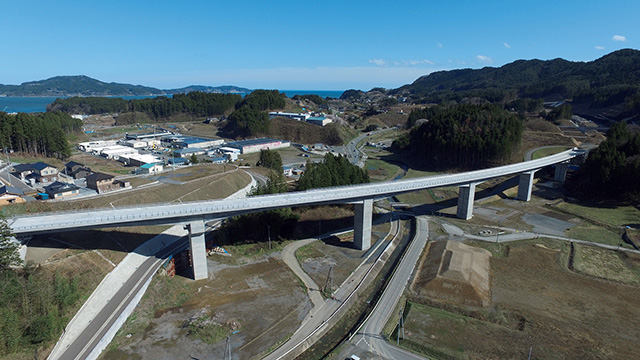 国道45号 長部高架橋上部工工事