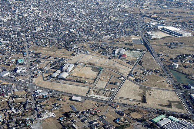 羽生市岩瀬土地区画整理事業 南工区先行整備区域整備工事