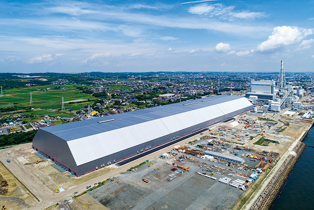 武豊火力発電所 5号機屋内式貯炭場