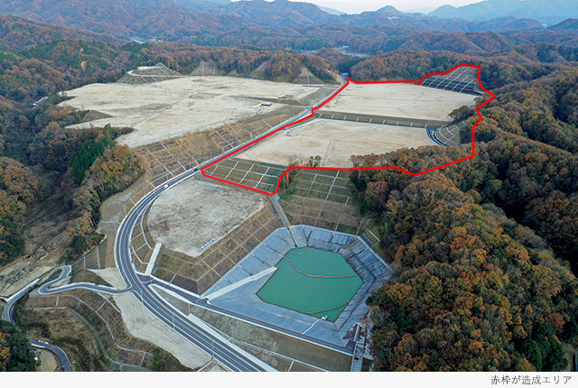 本郷地区土地造成事業（2期・3期）土地造成工事