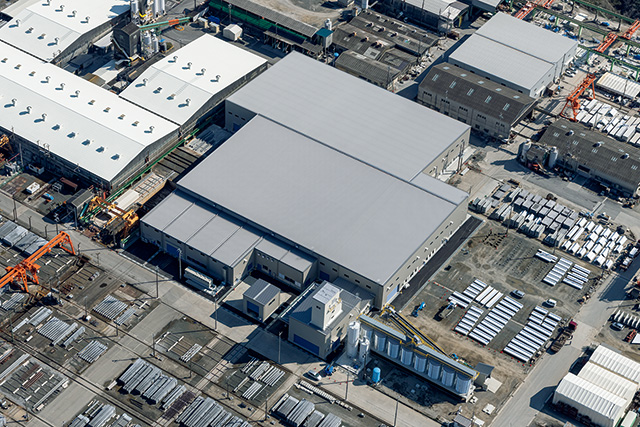 東海コンクリート工業 新ポール工場