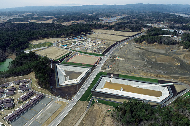 浪江町南産業団地造成工事