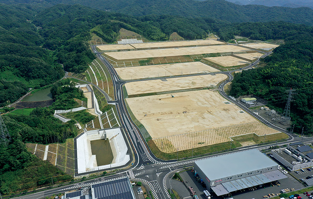 福山北産業団地 第2期造成工事