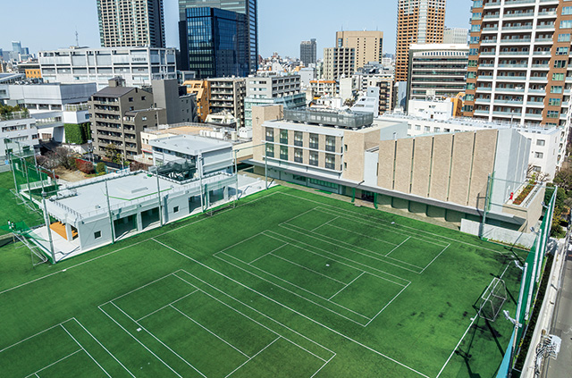 暁星学園 聖堂・修道院棟、部室棟