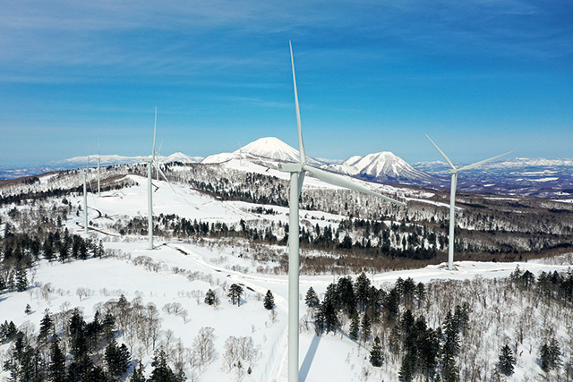 留寿都風力発電所