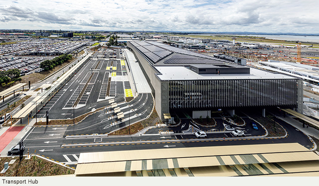 Auckland Airport Transport Hub, Car Park & Office
