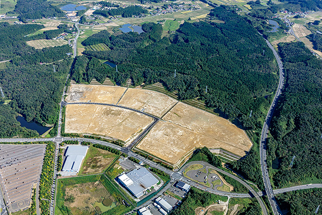 第二仙台北部中核工業団地（松の平三丁目地内）土地造成工事