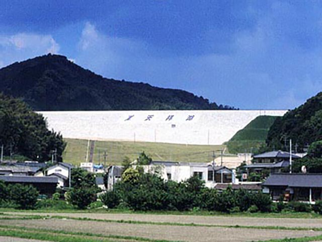 福岡導水山口調整池