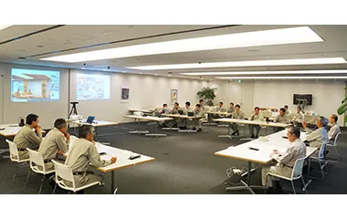 図版：2024年度訓練風景