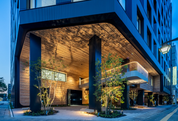 図版：洞穴のような特徴的なデザイン