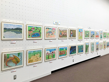 図版：東京都美術館での絵画展