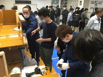 実際に建設業の仕事を体験