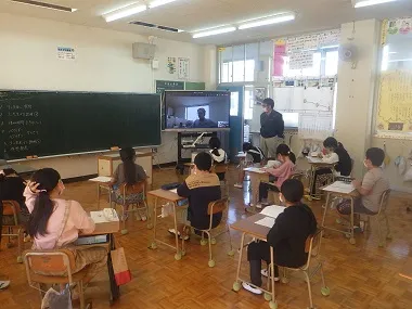 オンライン授業の様子