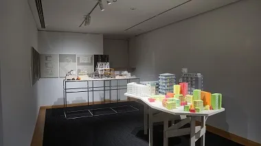 作品展示の様子