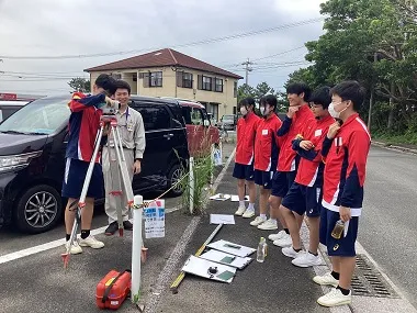 レベル測量体験