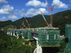 図版：新東名高速道路臼子橋