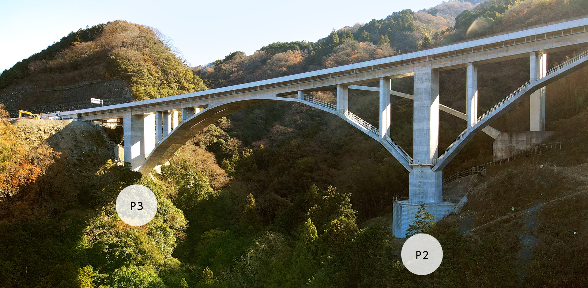 図版:双海橋(Ⅱ期線)完成写真