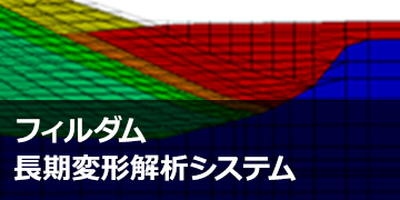 フィルダム長期変形解析システム