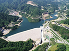 図版：大分川ダム建設（一期・二期）工事