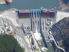 図版：鶴田ダム再開発工事