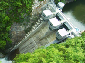 図版：帝釈川ダム